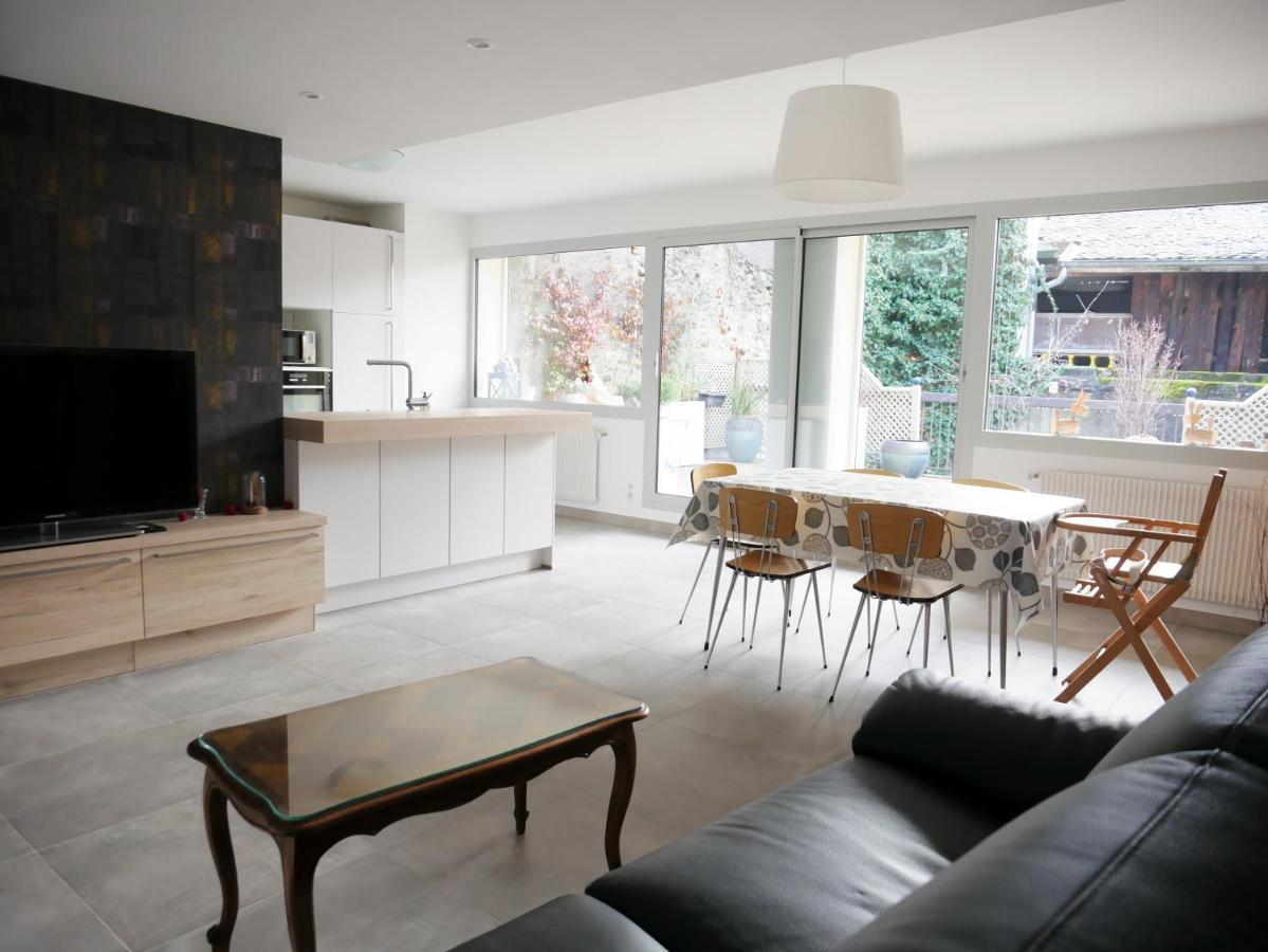 Superbe Appartement En Centre Ville Avec Terrasse 또농-레-방 외부 사진